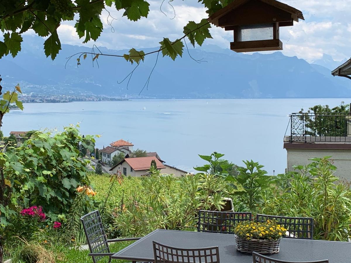 La Gremillette Gourmande Lavaux Apartment Rivaz Ngoại thất bức ảnh